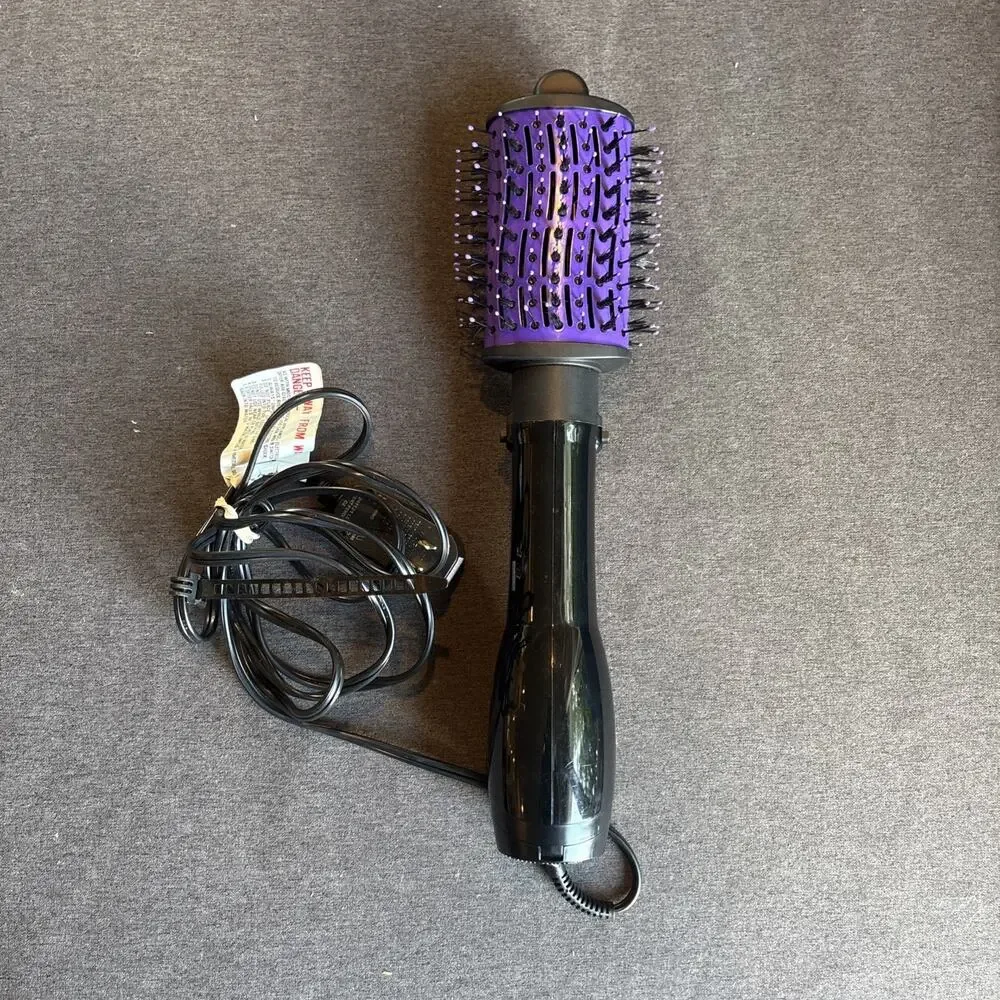 InfinitiPRO Conair The Knot Dr Detangling Hot Air Brush Dryer Volume Hair